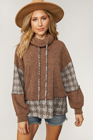 Two Tone Pullover Sweater